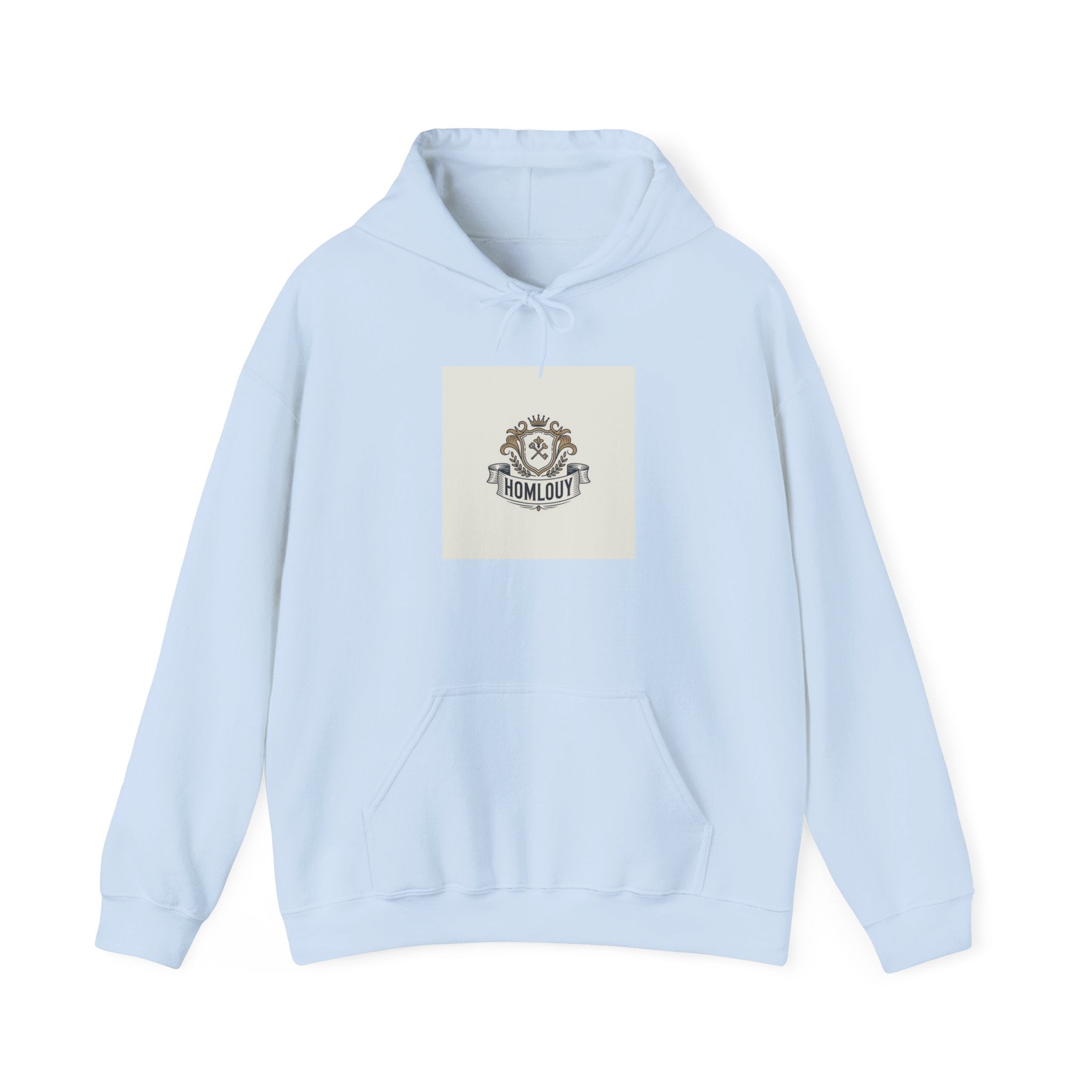 Hometown Crest Hoodie — Vintage Collegiate Emblem Sweatshirt